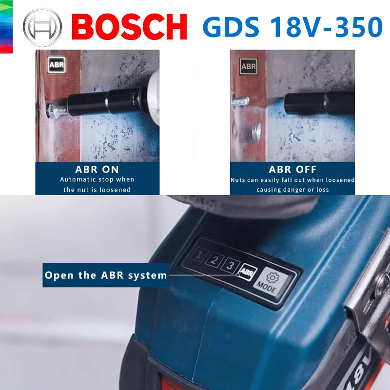 Chave Impacto Bosch GDS 18V-350 350Nm 1/2" - D.M.A Loja Tech