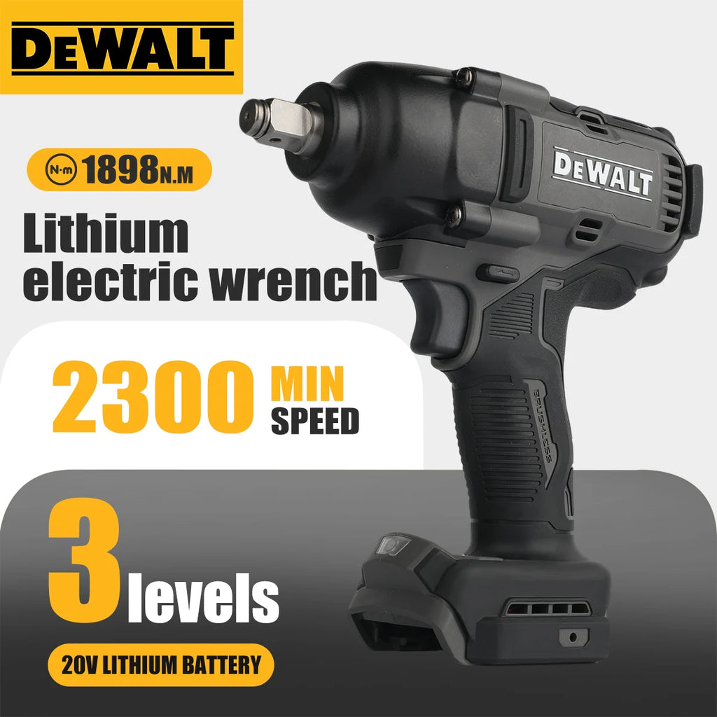 Chave Impacto DeWalt DCF90M 20V 130Nm Compacta - Só Corpo - D.M.A Loja Tech
