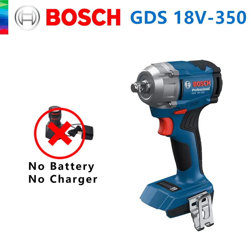 Chave Impacto Bosch GDS 18V-350 350Nm 1/2" - D.M.A Loja Tech
