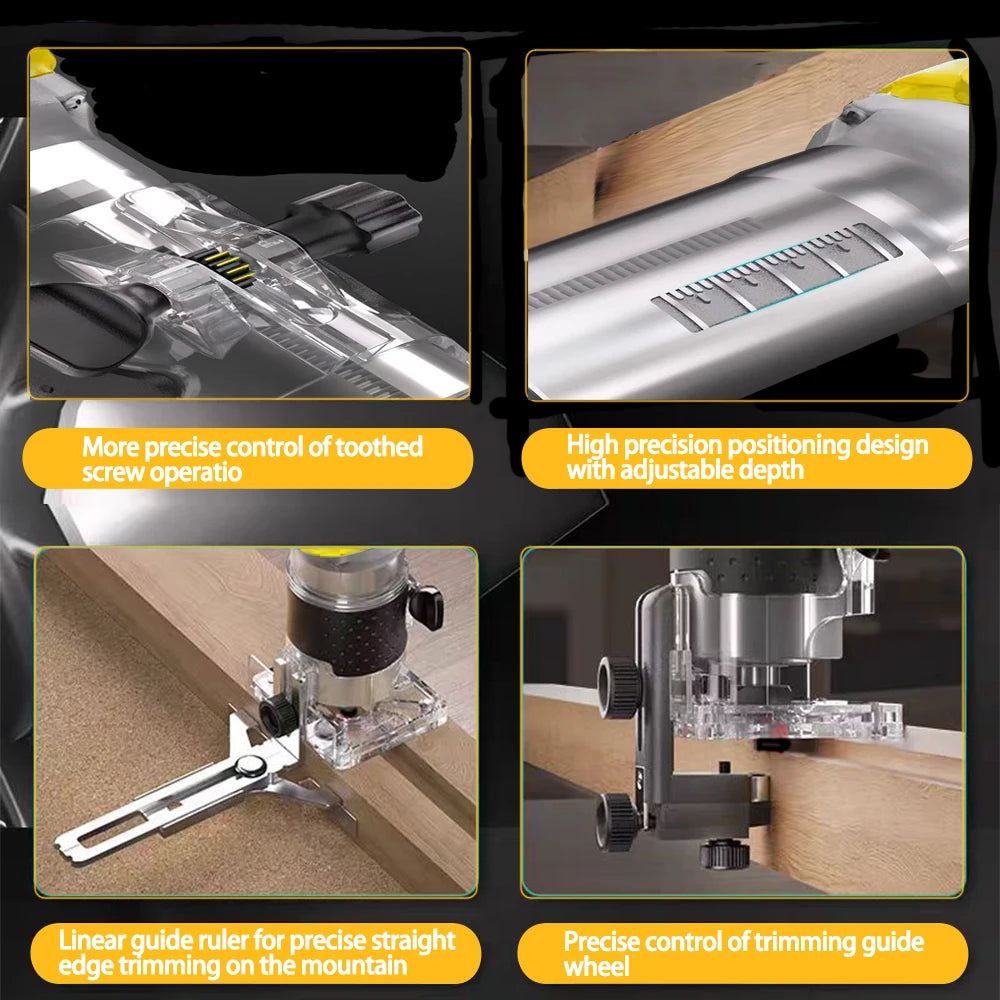 Tupia Lixadeira de Borda 18V 30000RPM Brushless - D.M.A Loja Tech