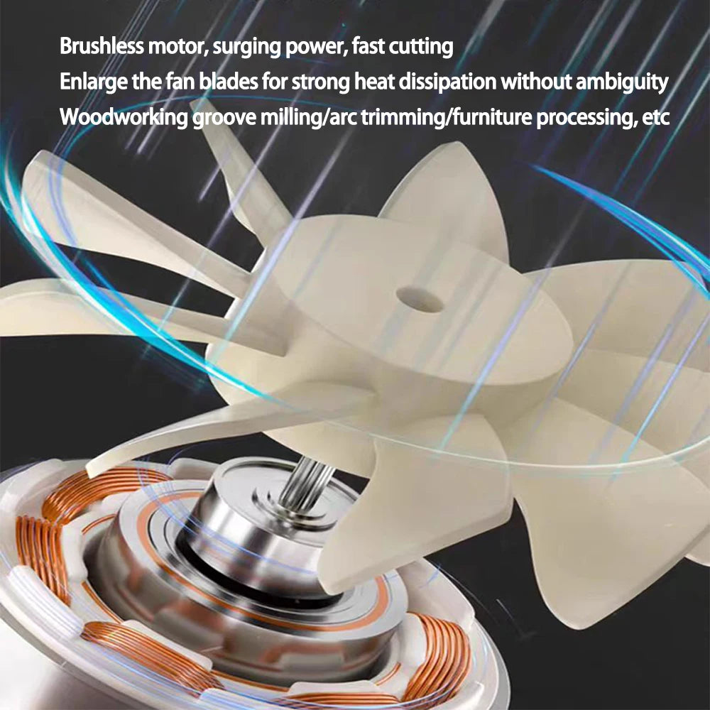 Tupia Lixadeira de Borda 18V 30000RPM Brushless - D.M.A Loja Tech