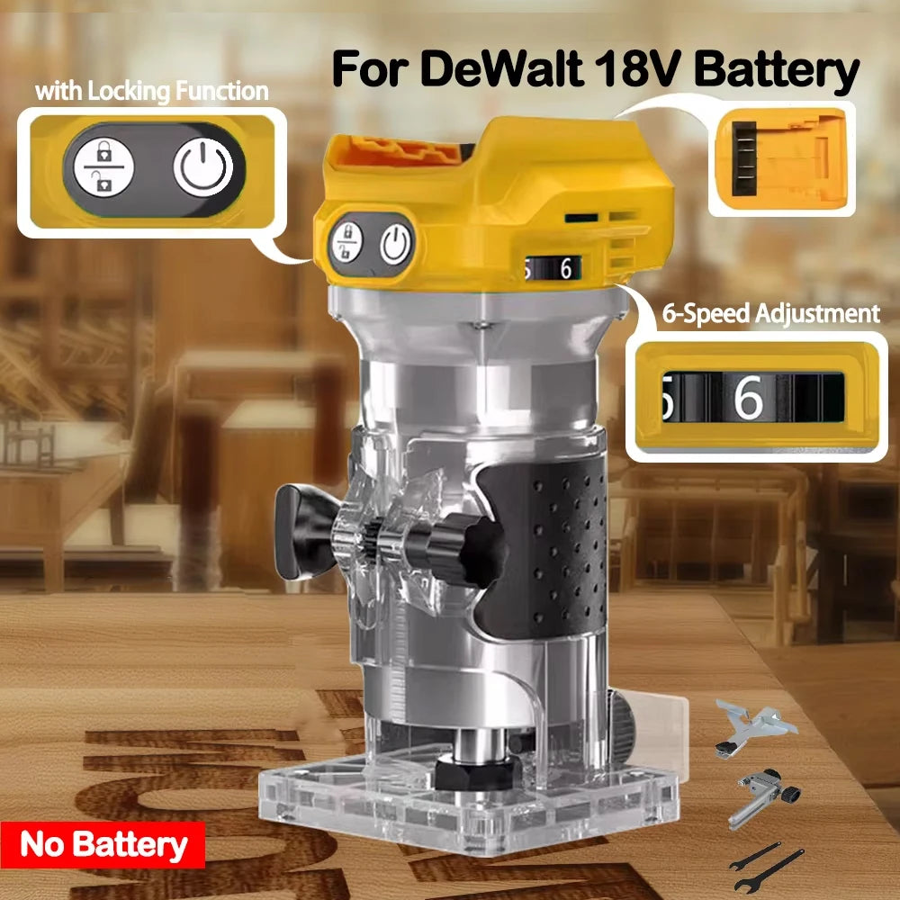 Tupia Lixadeira de Borda 18V 30000RPM Brushless - D.M.A Loja Tech